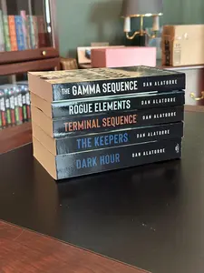Dan Alatorre The Gamma Sequence BOX SET of 5 Autographed Books - Rogue Elements Terminal Sequence The Keepers Dark Hour Limited Quantities Collection