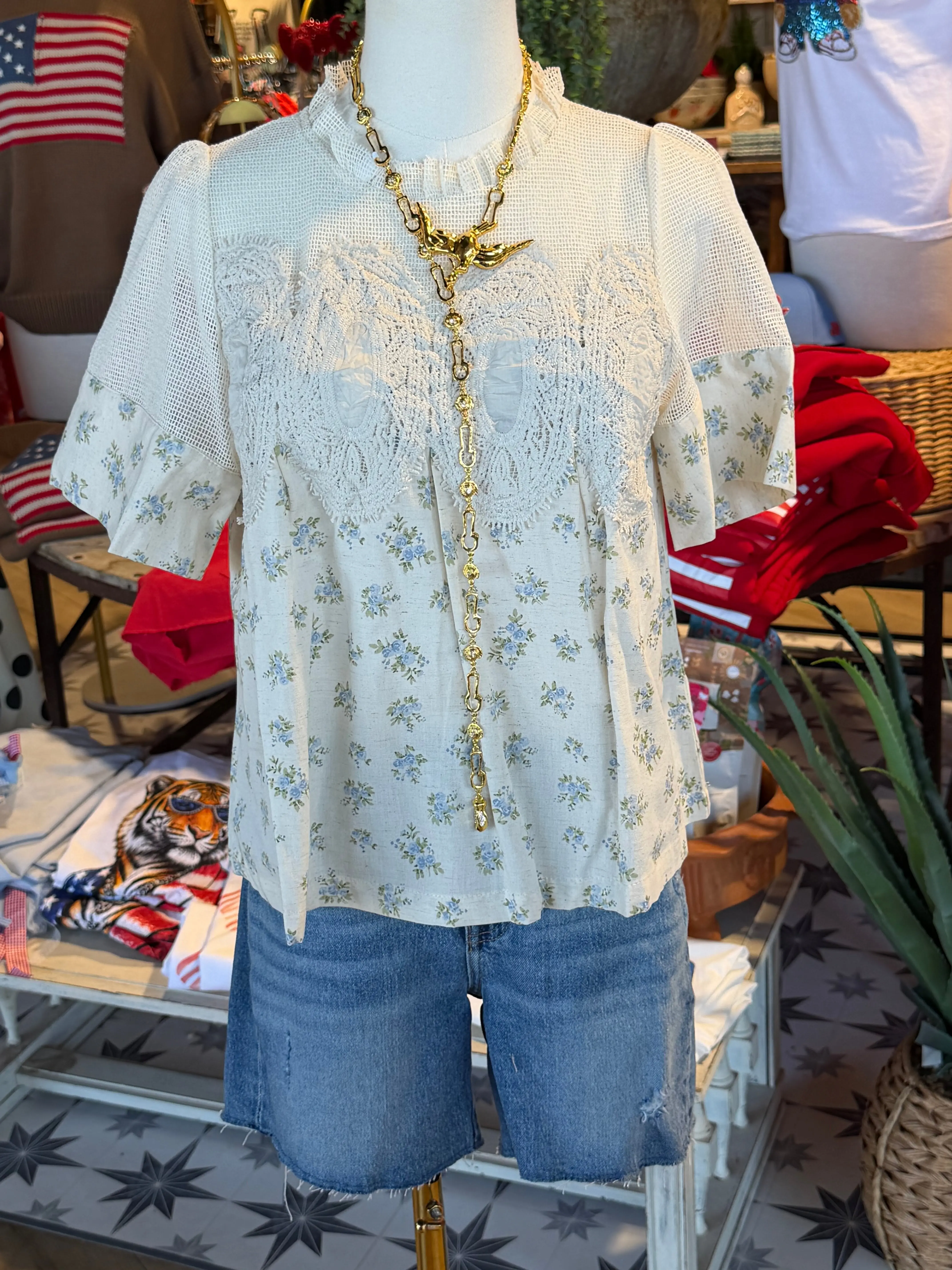 Jasmine Lace Top