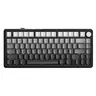 ATTACK SHARK X85 Gasket Mechanical Keyboard 75% Wireless Gaming with Knob 5-Layer Padding PBT Keycaps BT5.1/2.4Ghz/USB-C Hot-Swap Linear Switch RGB NKRO for PC MAC ergonomic Keyboard Creamy Keyboard, Gaming Stuff