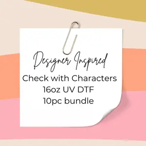 DesignerInspired; 16oz UV DTF bundles