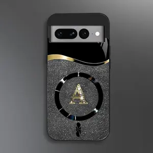 Suitable for [Google Pixel 7 Pro] high-end MagSafe phone case🥰，Choose from any of the 26 letters， Minimalist, premium design—drop-resistant and fingerprint-proof YM99
