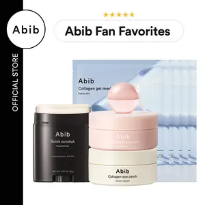 [Abib official] Abib Fan Picks Set | Viral Sunstick (Airy or Quick), PDRN Retinal & Collagen Jericho Eye Patch Duo, Gel Mask, Glow & Firm