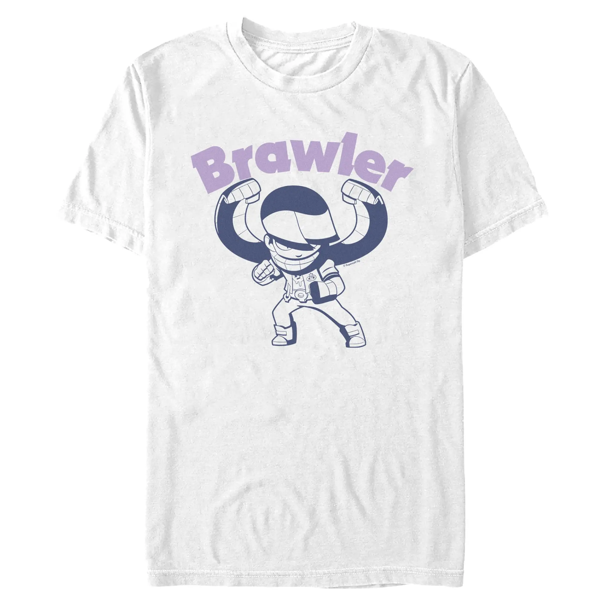 Mens Brawl Stars Edgar Scarf Power T Shirt