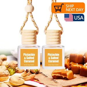 Car Air Hanging Fragrance Oil Diffuser,Car Air Freshener Diffuser For Essential Oils Scents Fragrance Aromatherapy Automobile Diffuser ,Long Lasting Car Diffuser