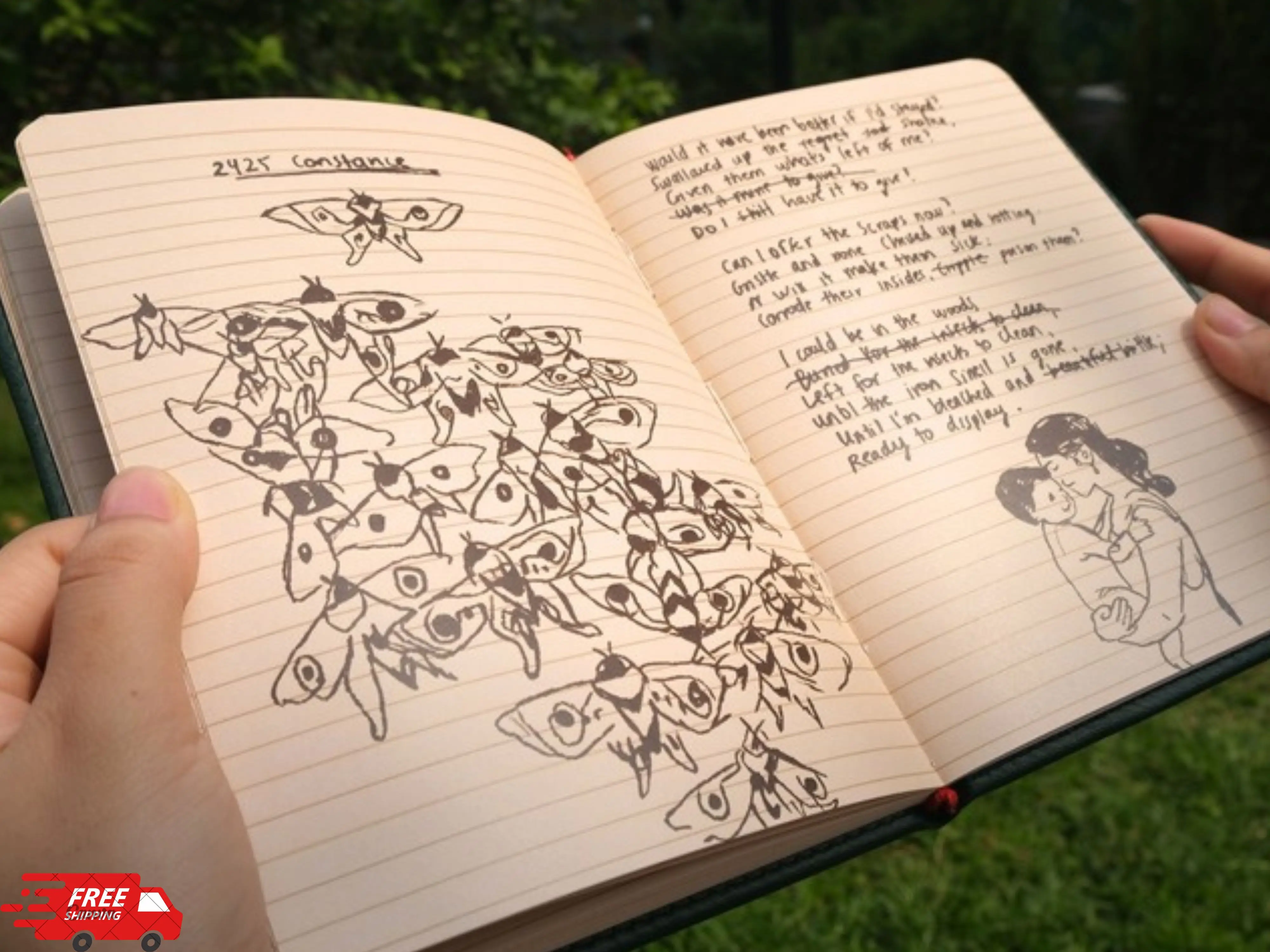 Ellie's Journal From The Last Of Us Part II. Gifts for Christmas. Gifts For Him and Her.