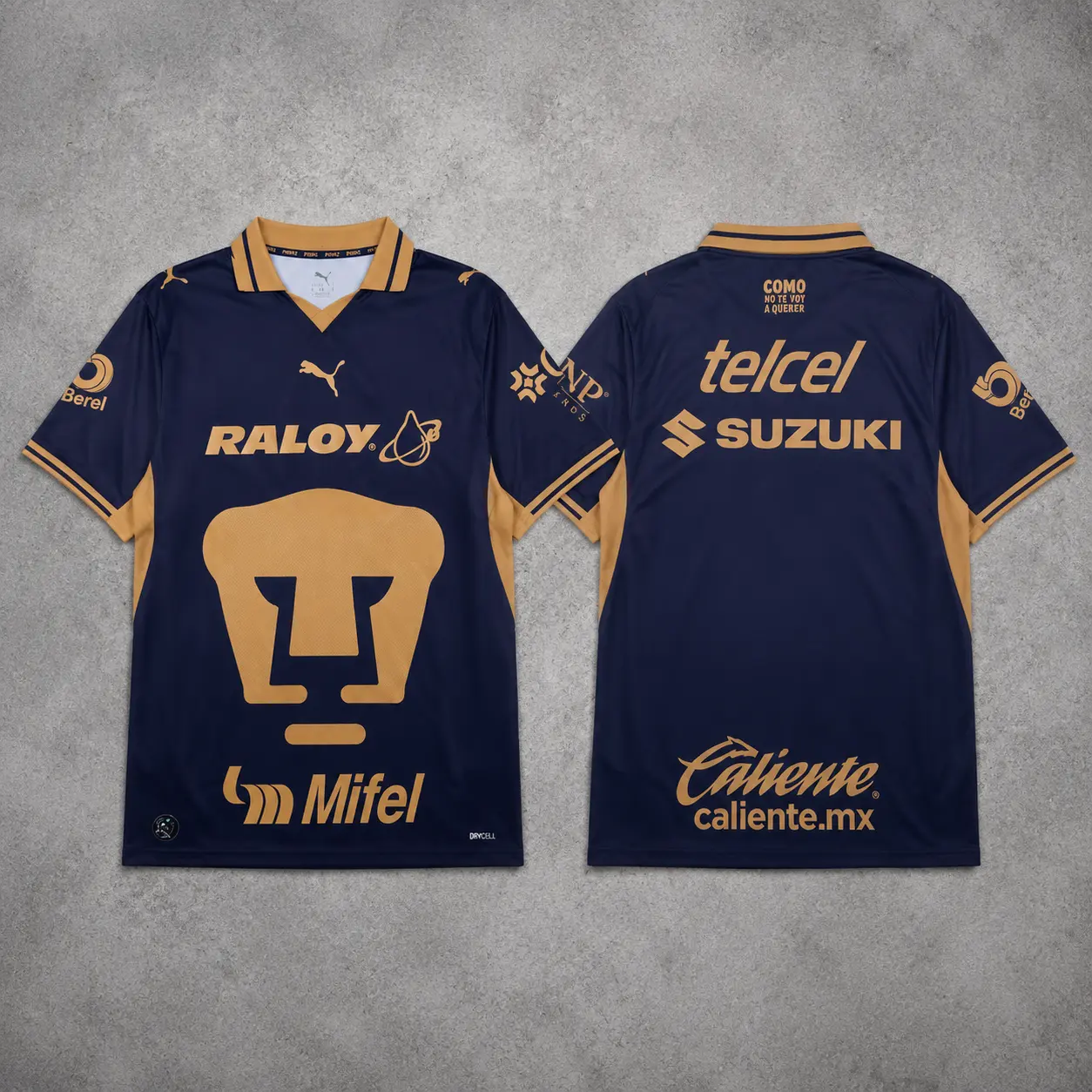 Navy Gold Soccer Jersey – Classic Football Fan Shirt Short Sleeve Match Day Top