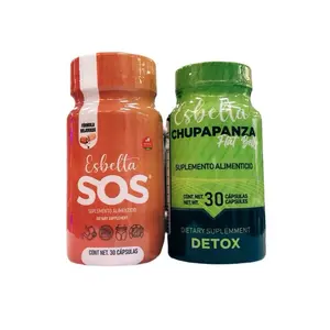 Esbelta SOS Kit  Herbal Supplements - Dietary Supplement with Vitamin Capsules - 30 Servings per Bottle - Halal, Sugar Free, Edible - Healthcare Fitness nutritional support natural bhb ashwagandha nads anti magnesium element feminine balance B-12 Energy