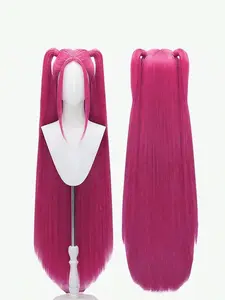 Cosplay Wig for Rumi, Zoey Mira Style Long Straight Synthetic Hair, Women & Girls, All Seasons, No Ca Prop 65 Re, Synthetic Material Wigs