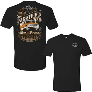 Farmtruck and AZN Shirt, VP Racing Makin Power Tee, Street Outlaws Full Throttle T-Shirt, Hot Rod Vintage Muscle Car Tee