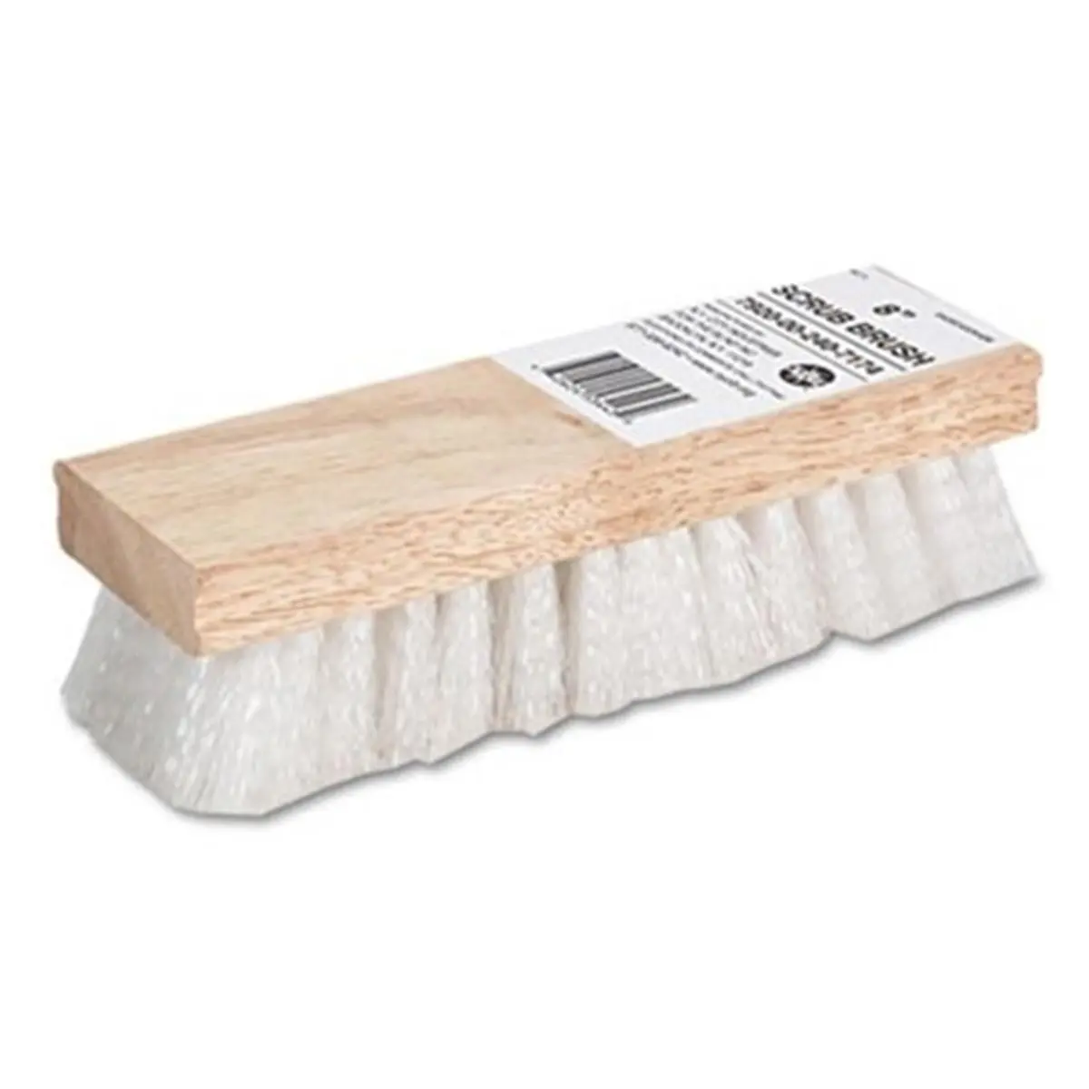 212 MAIN Hand Scrub Brush (2.75x8 in, White & Gold) - Durable Household Cleaning Tool, Cleaning Supplies, Housekeeping Cleaning Supplies for Home Appliance, Floor Use