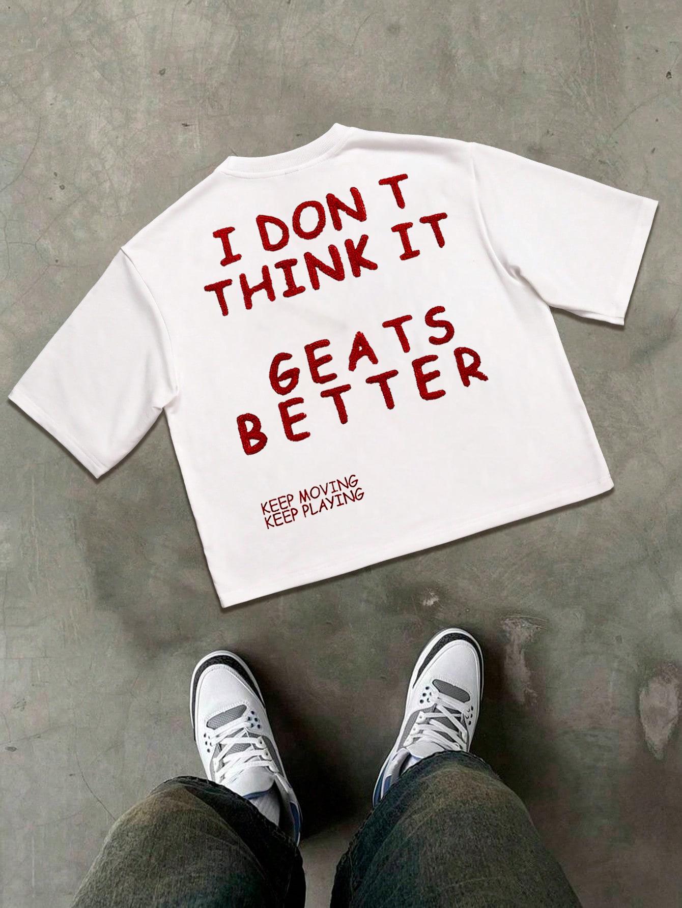 Unisex two-piece set, cropped Y2K street style. Short-sleeve loose oversized top featuring a curved back and towel embroidery with lettering. Perfect for summer fashion styling and trendy parties; an ideal gift for a boyfriend or husband.