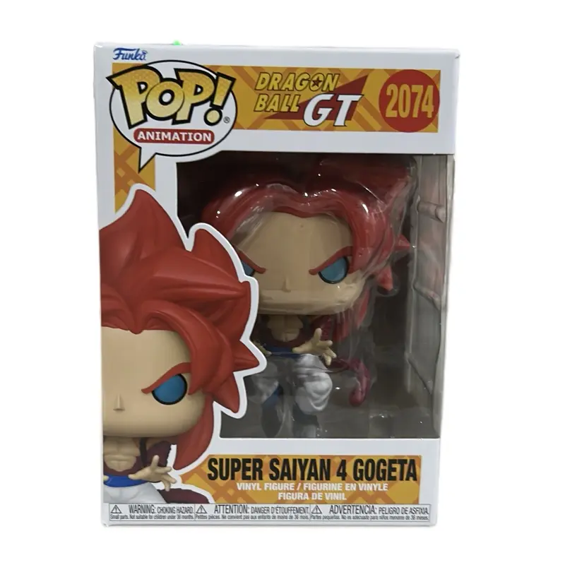Funko Pop Vinyl Series Figure - Super Saiyan 4 Gogeta, Dynamic Pose Anime Collectible Item, Ideal for Collectors & Anime Gift Ideas, Collectible Items