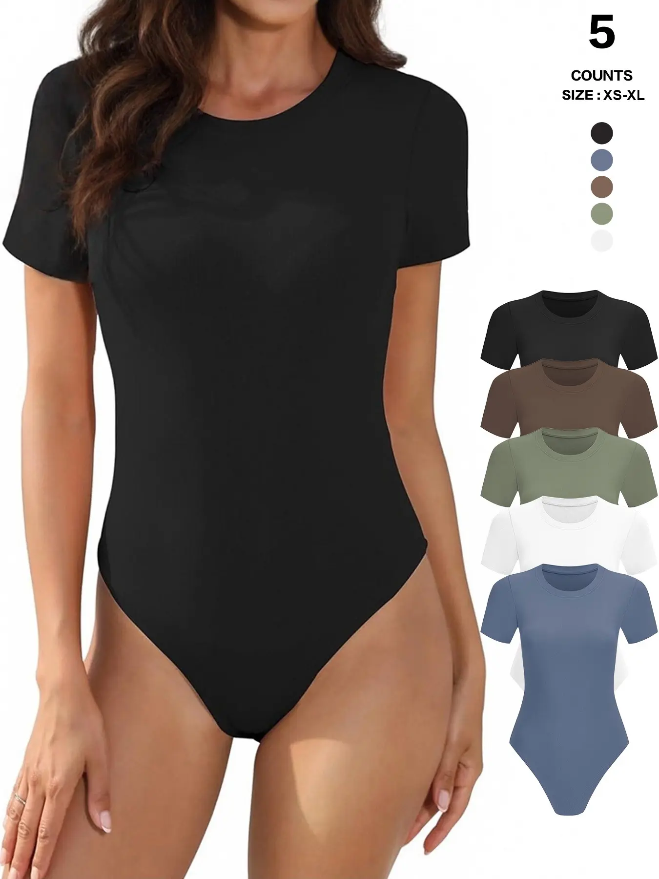 Black/Brown/Green/White/Blue
