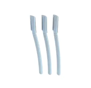 Wildpier️ Dermaplaning Razor - Plant-Based, Eco-Friendly, Biodegradable, Reusable, Ingrown Hair Prevention, Face Shaver, Hair Removal Pack, Sensitive