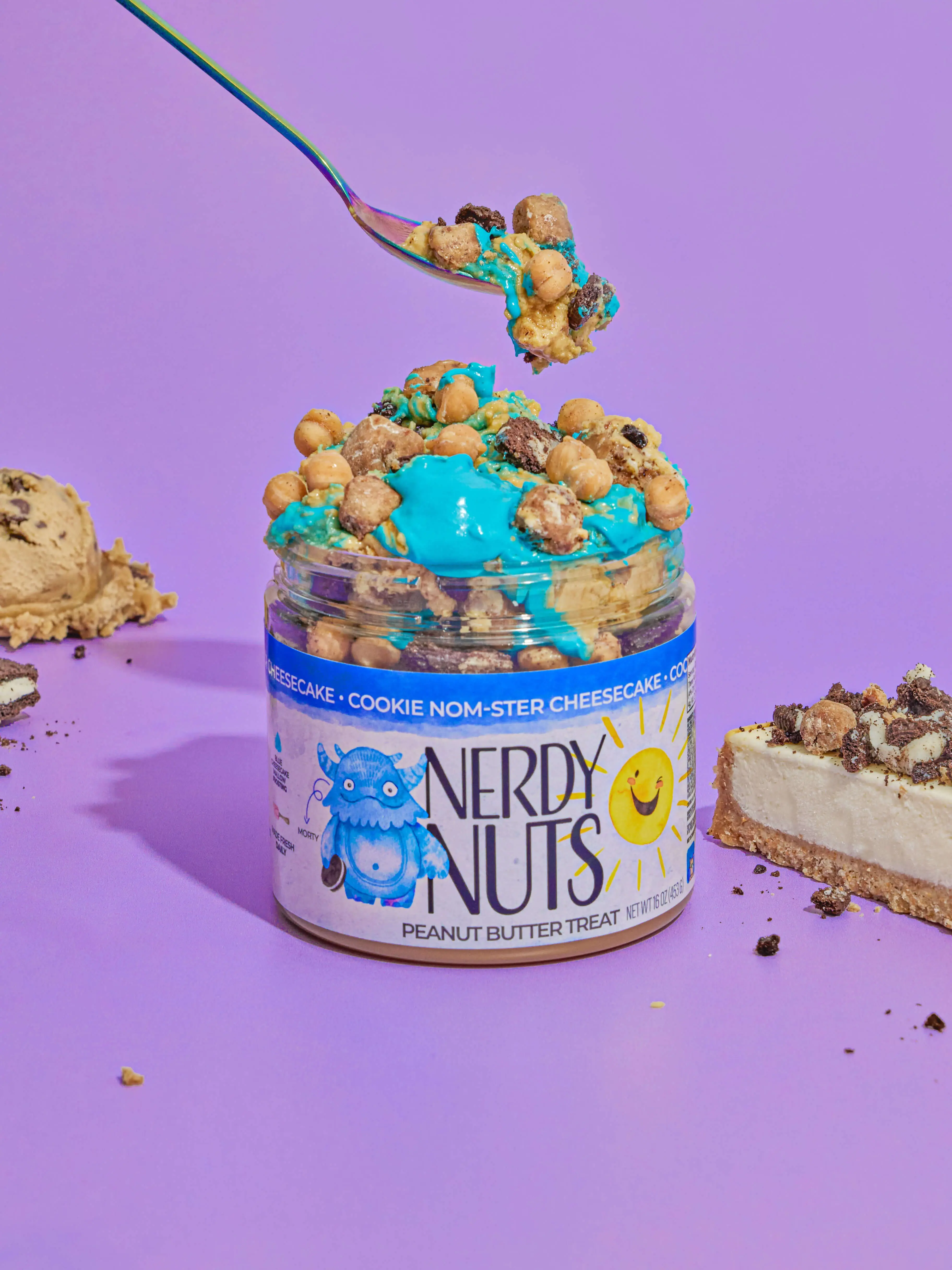 Cookie Nom-ster Cheesecake Peanut Butter Treat Cookie Nom-ster Cheesecake Peanut Butter Treat
