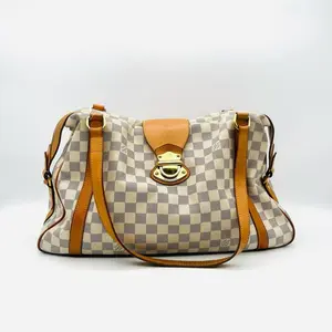 Pre-owned Louis Vuitton RL Stresa GM Damier Azur Shoulder Bag 18746622