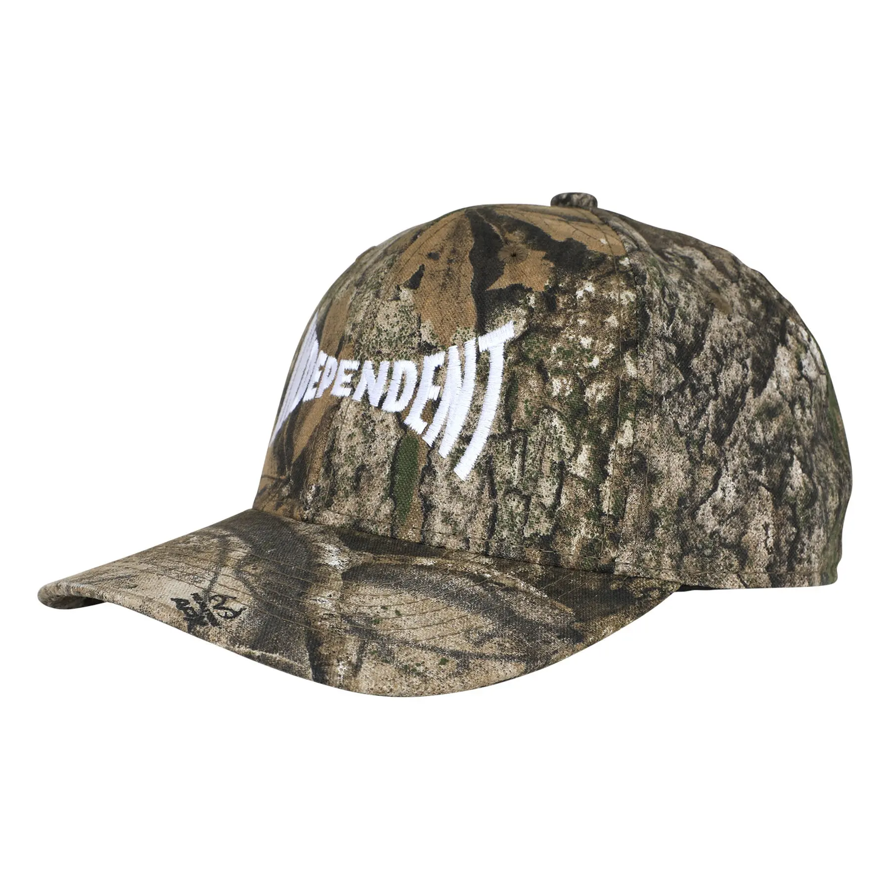 Realtree Snapback Hat for Men, Structured 6-Panel Male Fit with Precurved Brim, Independent Span Logo Accent & APX Camo Print, Realtree Hats, Adjustable Strap, Casual Wear, Round Crown, All Season Hats
