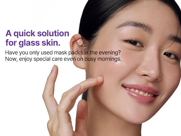 Retinol Intense Daily Mask 30 Sheets - Mild Vegan Korean Retinol Collagen Face Mask for Glass Skin Routine - Korean Skin Care