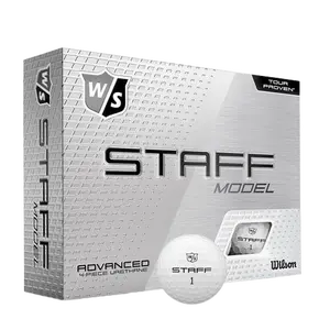 WILSON Staff Model Tour Golf Balls- White 12 Pack