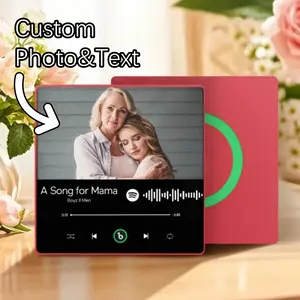 Personalised Music Fridge Magnet That Plays Mother's Day Gifts for Mum Multiple Colors without Frame