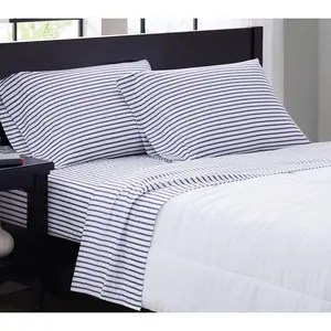 Truly Soft Pinstripe Full Sheet Set