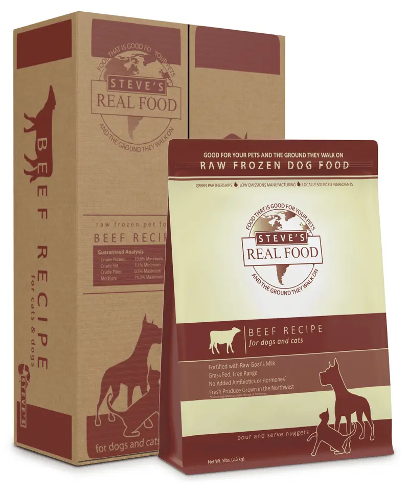 Frozen Raw Dog Food - Beef Recipe