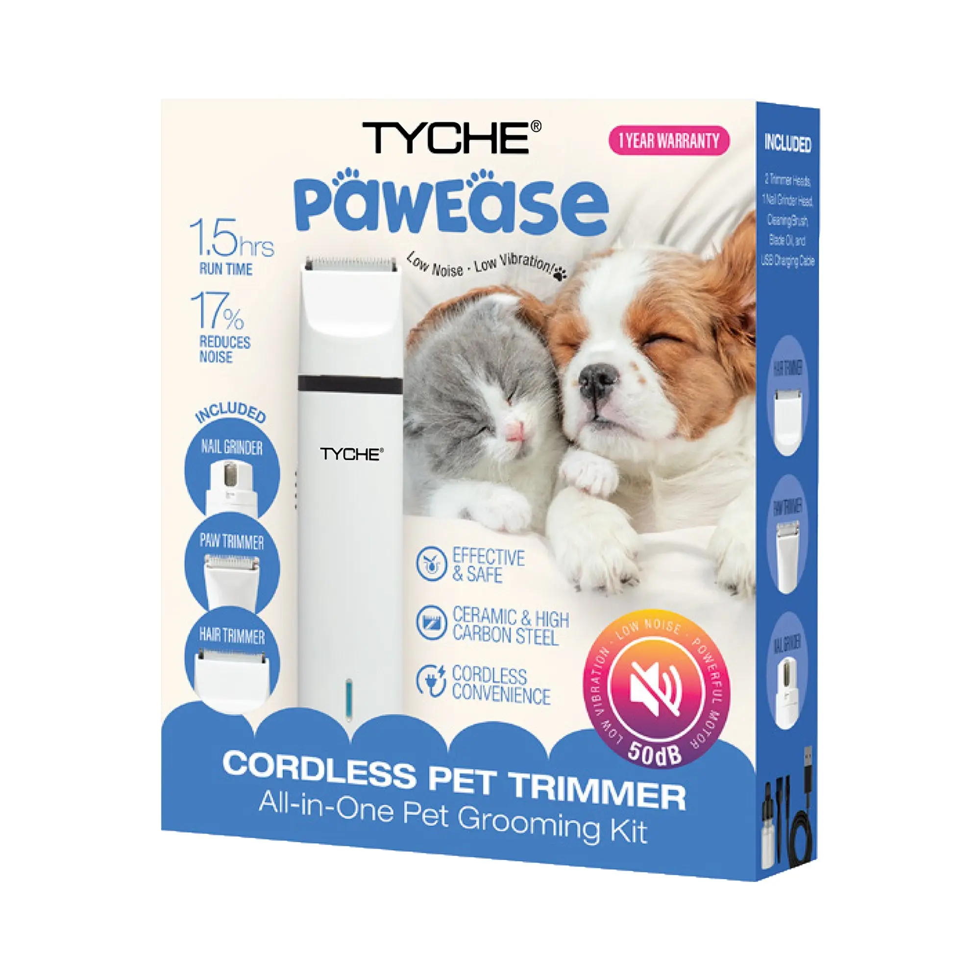 Pawease Cordless Pet Trimmer