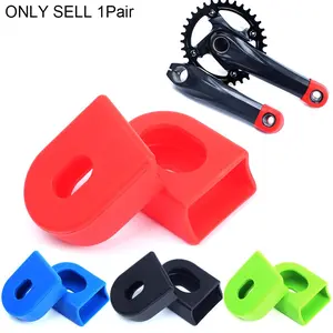 1Pair Bicycle Crank Arm Protector Cover Mountain Road Bike Universal Crankset Protective Caps MTB Cycling Accessories
