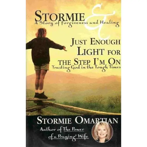 USED Book - Just Enough Light For The Step I'm On (2 books in 1) by Stormie Omartian (Hardcover) - english