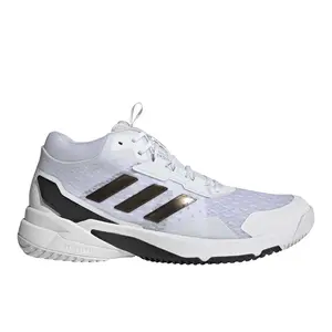 adidas Mens Crazyflight 6 Mid Indoor Volleyball Volleyball Sneakers Shoes - White