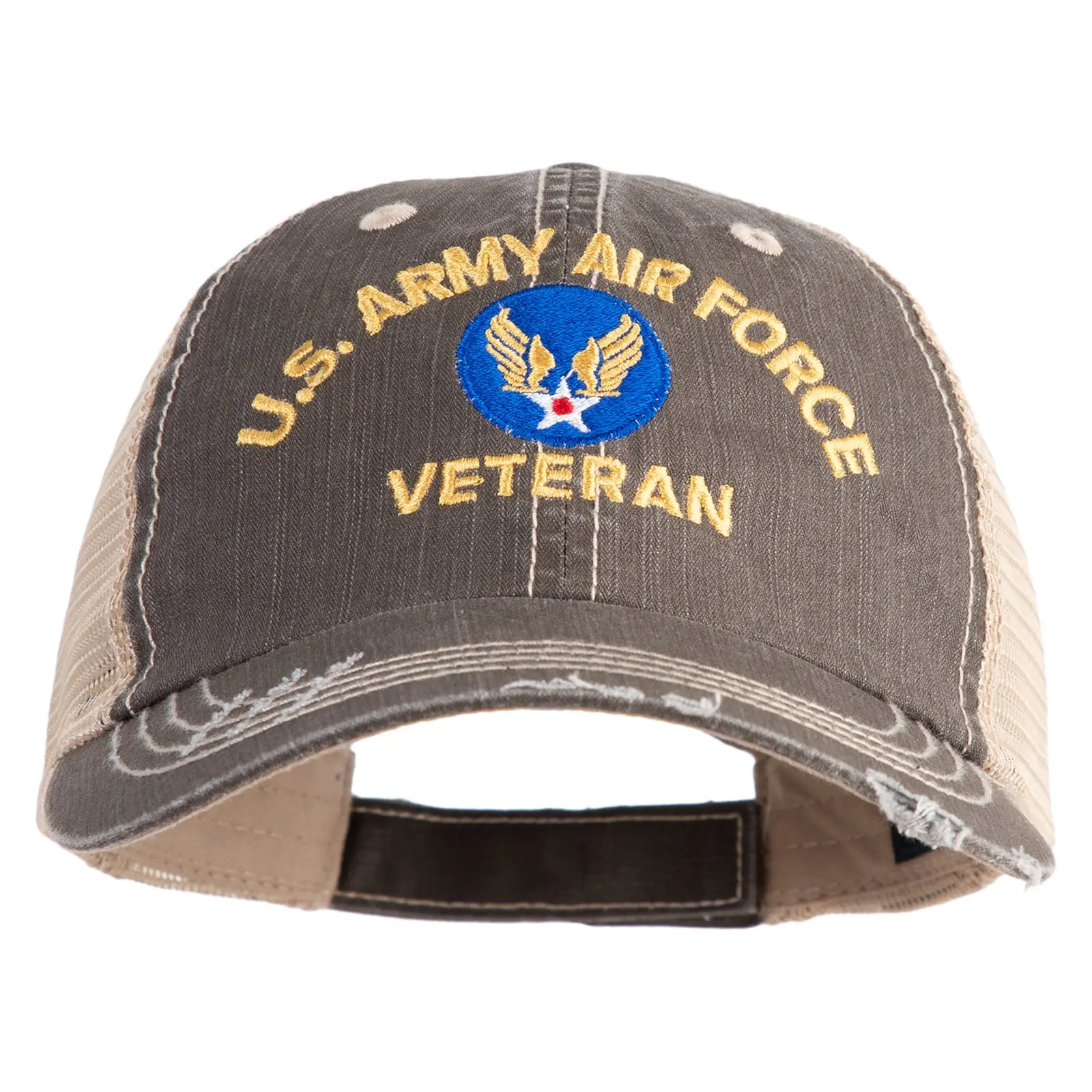 U.S. Army Air Force Embroidered Low Profile Special Cotton Mesh Cap