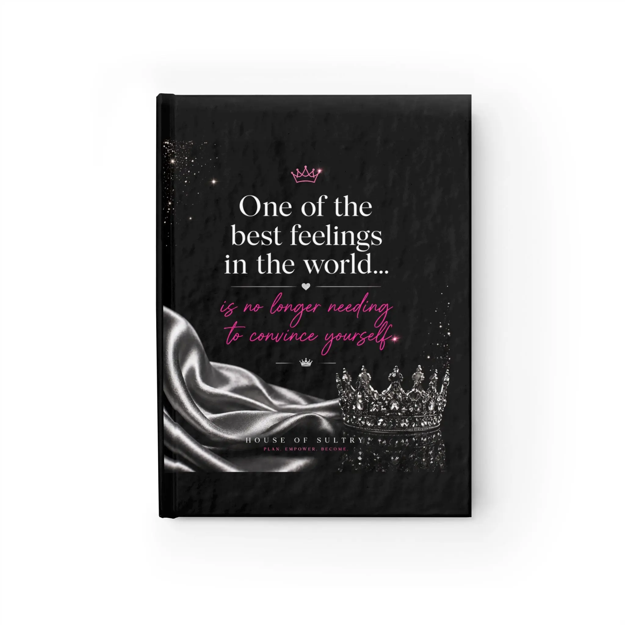 HOS lnspirational Crown  I Hard Cover Ruled Journal