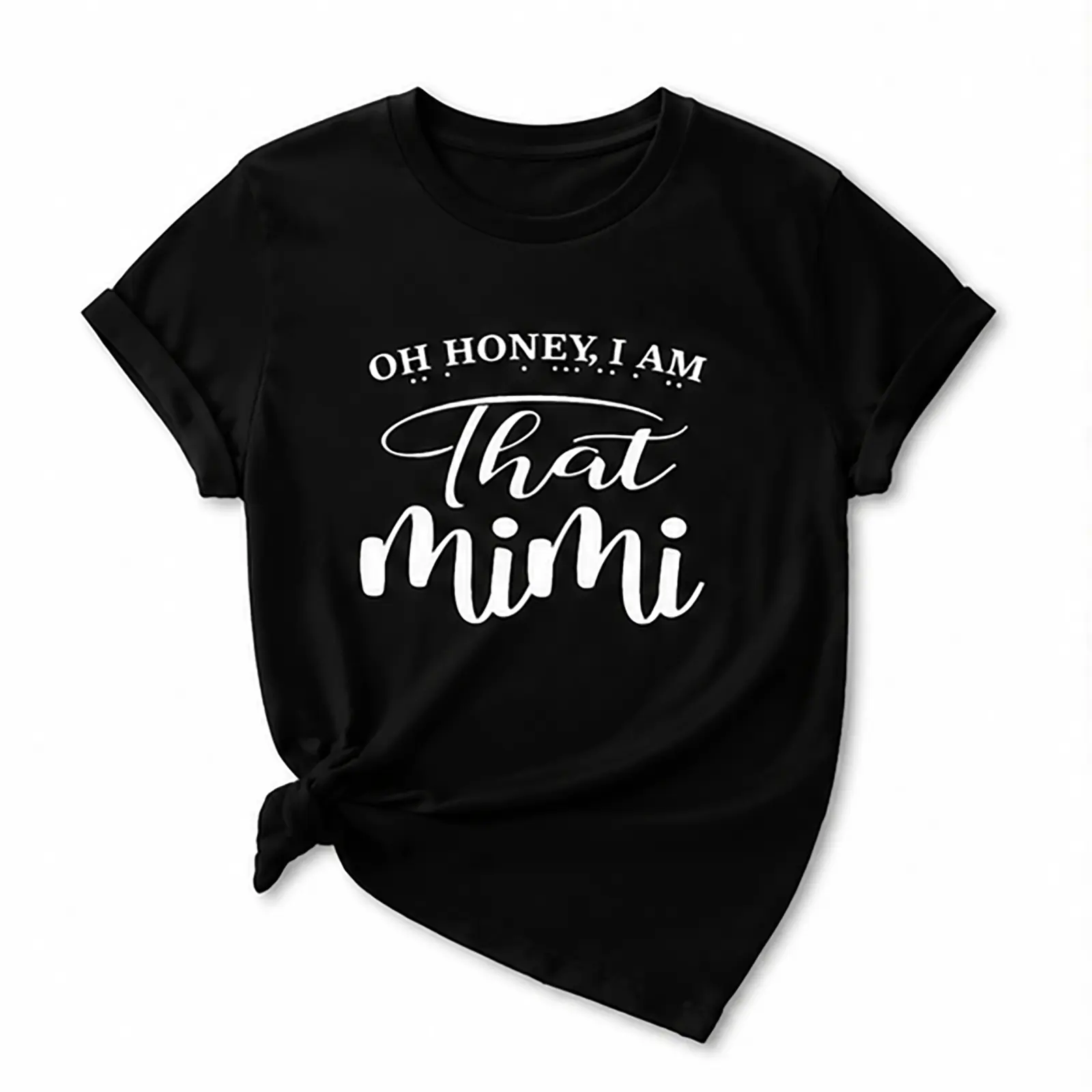 That Mimi Graphic T Shirt, Funny Grandma Shirt for Women Men, Unisex Family Love Short Sleeve Tee, Cute Gift Shirt for Mimi, Casual Everyday Wear