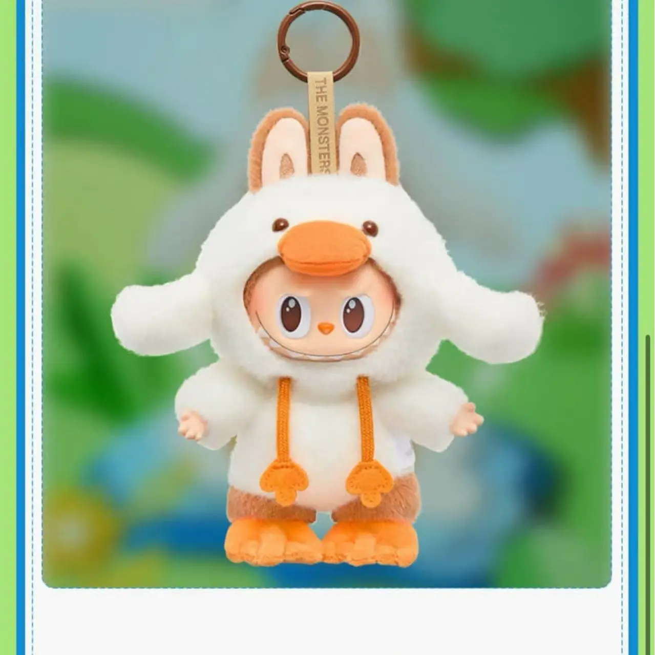 POP MART Forest Fairy Tale ぬいぐるみキーホルダー Labubu Forest Fairy Tale Vinyl plush Hanging Card Keychain