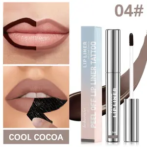 Tearable Lip Liner Tattoo Pen, Versatile Color for Easy Lip Shape Definition & Brightening, Perfect for Daily Commute, Dates, Parties