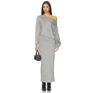 Ronny Kobo Matthieu Dress in Grey
