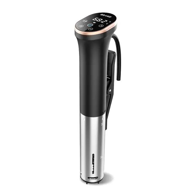 Household Sous Vide Immersion Circulator - 1100W Specialty Kitchen Appliance with Precise Temperature Control, Touch Control Timer, LED Display, Adjustable Clamps, Portable Size, Vacuum Sealed Bag Compatibility, 4-16L