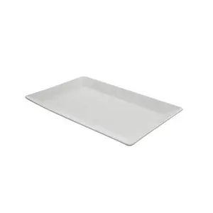 10 Strawberry Street 7" Whittier Elite Rectangular Plate - Set of 4