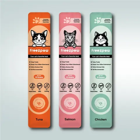 Lickable Cat Paste Sticks