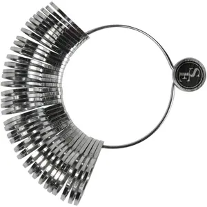 Treasure 36 Pc Finger Ring Sizer USA Jewelry Gauge Sizes 1"-15 1/4"
