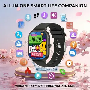 2026 Upgrade Full Screen Smartwatch, Wireless Calling & Fitness Tracking, High Performance Sports Watch for Men & Women, Multiple Modes