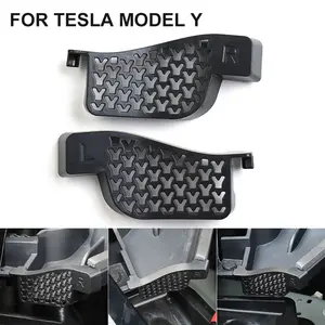 2pcs Debris Filter For Tesla Model Y Front Trunk Water Guide Groove Filter Anti-Clogging Water Channel Filter Net Accessories