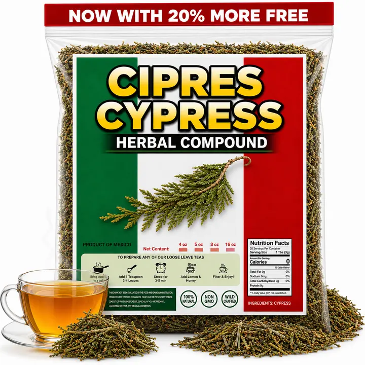 5oz Cipres Hierba/infusion cypress -  Ciprés de Moctezuma - sabino - Ciprés común  Cipress Cypress IMPORTED FROM MEXICO