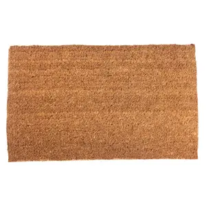 NINAMAR Blank Coir Door Mat - Plain Doormat for Custom, Personalized DIY Craft Designs – 28 x 17 inch