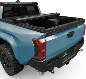 OEDRO Soft Roll-Up Tonneau Truck Bed Cover Fits for Toyota Tacoma 2024 2025 5ft Bed (Excl. Trail Edition)
