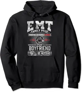 EMT Gift Girlfriend EMS Paramedic Quote EMT Friend Pullover Hoodie - Nataliesa Shop 71B0BQZWRXDC