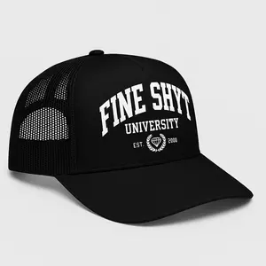 Fine Shyt University (Regular, Student, Coach) Trucker Hat, Breathable FSU Coach Hat for Men Women Spring Summer Fall Winter Unisex Fashion Sport
