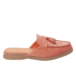 BEACH by Matisse Womens Tyra Mule Flats Casual - Orange