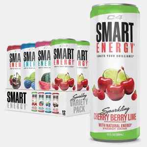 C4 Smart Energy Berry Breeze Variety Pack (12oz Pack of 12)