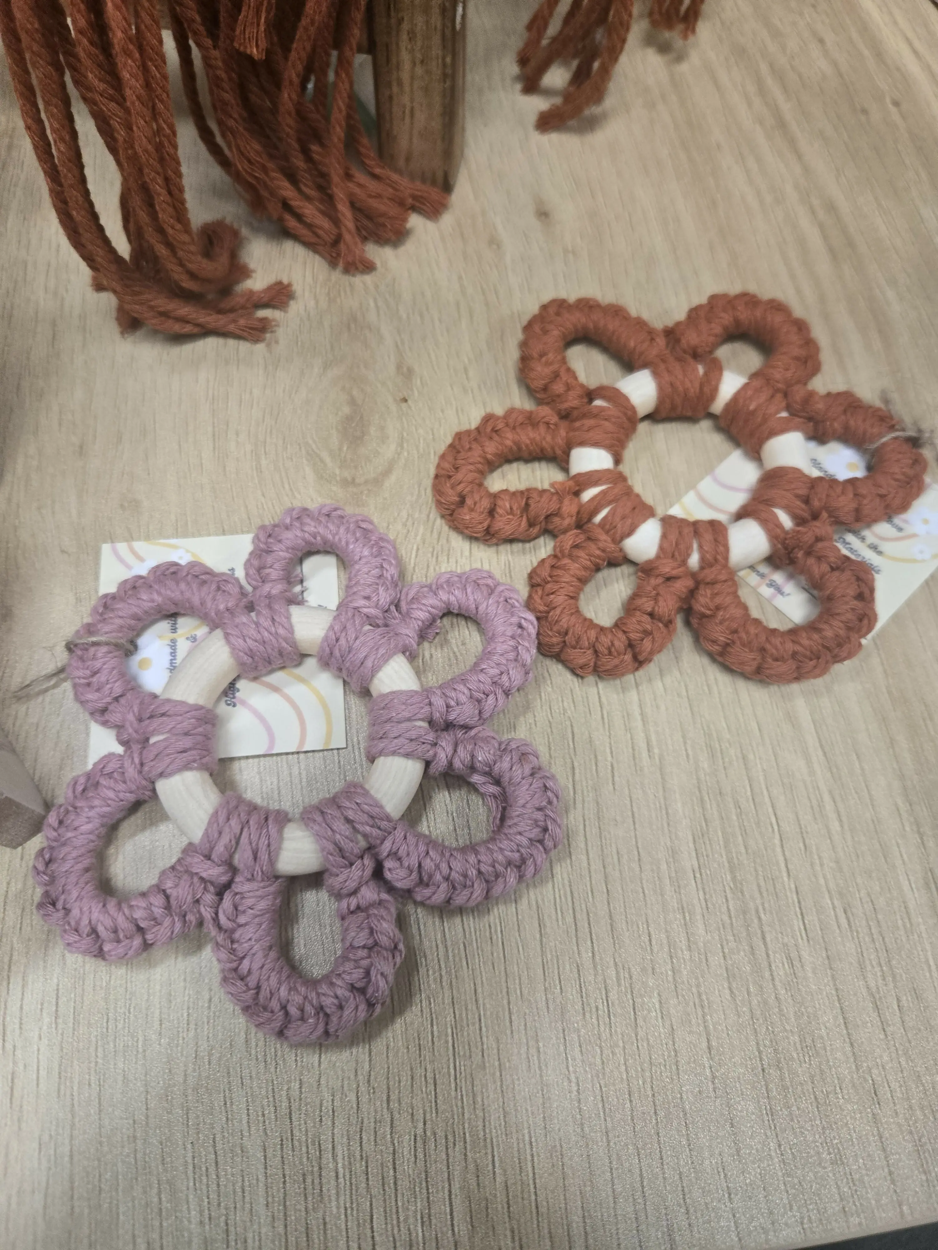 Macrame Coaster Macrame Coaster